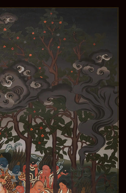 Buddha Nirvana Thangka