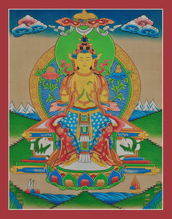 Maitreya Thangka (Bodhisattva)
