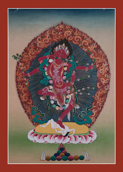 Kurukulla Thangka - (15" * 22")