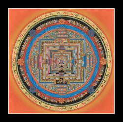 Kalachakra Mandala (in Brown)