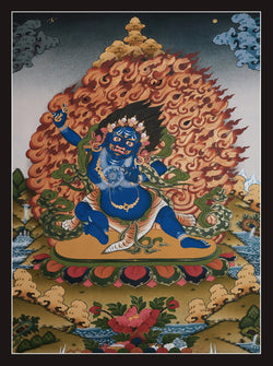 Vajrapani Thangka - (20" * 30")