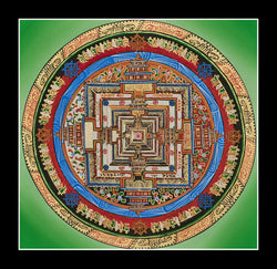 Kalachakra Mandala (In Light Green)