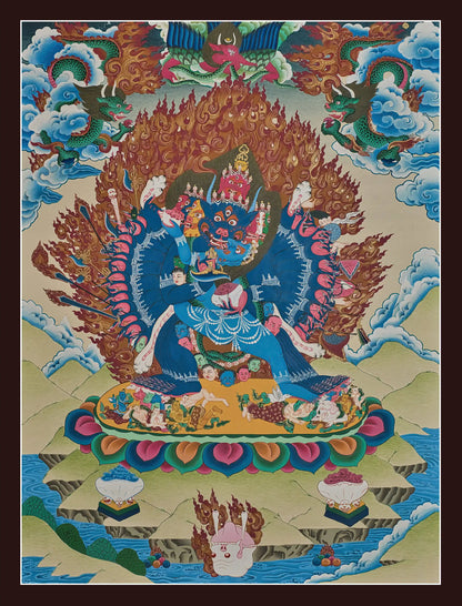 Yamantaka Deity Thangka