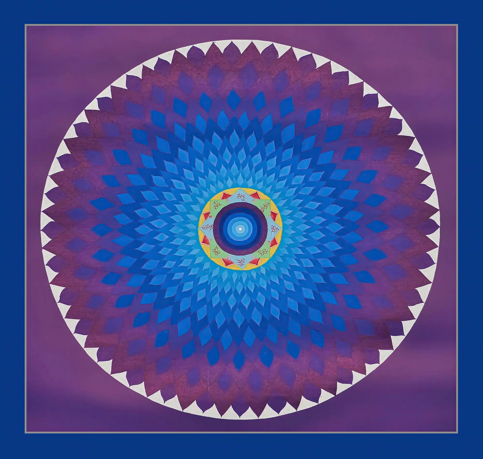 Lotus Mandala Thangka