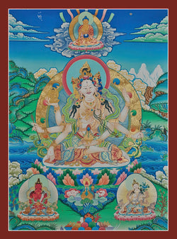 Namgyalma Thangka - (20" * 28")