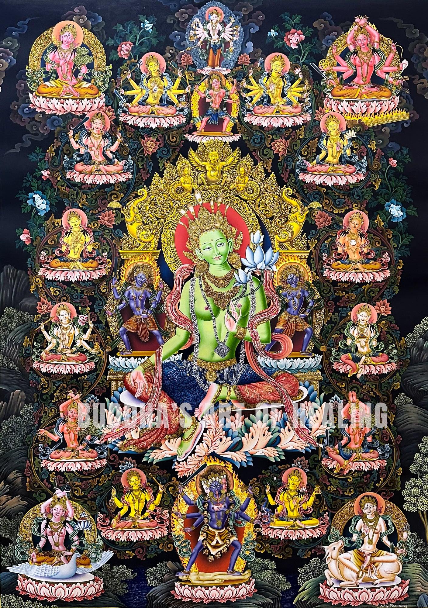 21 Tara Newari Thangka