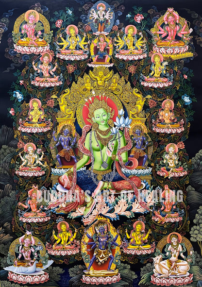 21 Tara Newari Thangka