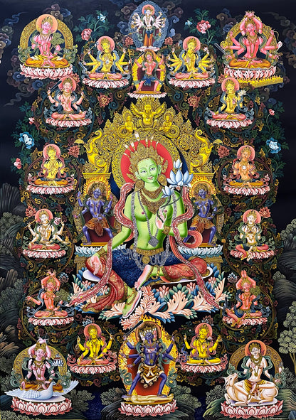 21 Tara Newari Thangka