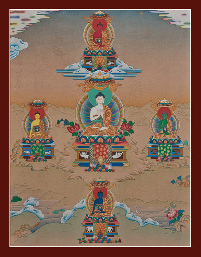 5 Dhyani Buddhas