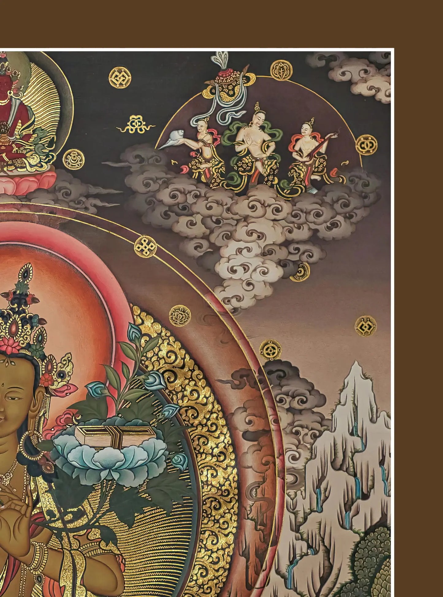 Manjushree God Thangka