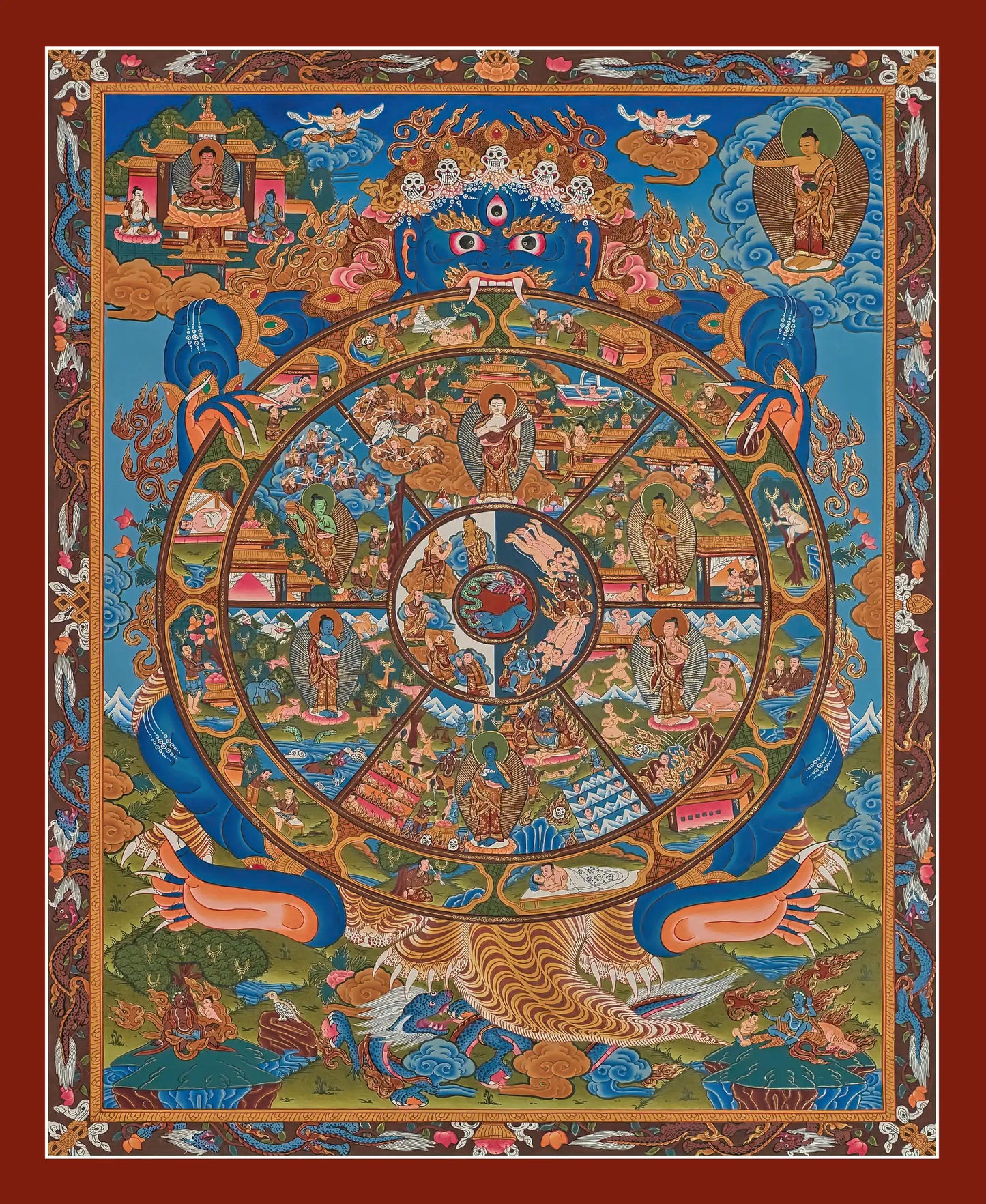 Samsara Wheel Of Life