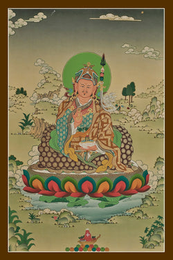 Guru Rinpoche Thangka - (20" * 30")