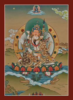 Guru Rinpoche Thangka - (14" * 20")