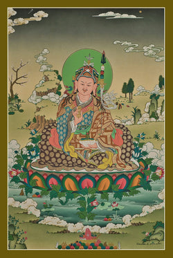 Guru Rinpoche Thangka - (20" * 30")