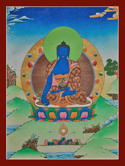 Medicine Buddha Thangka