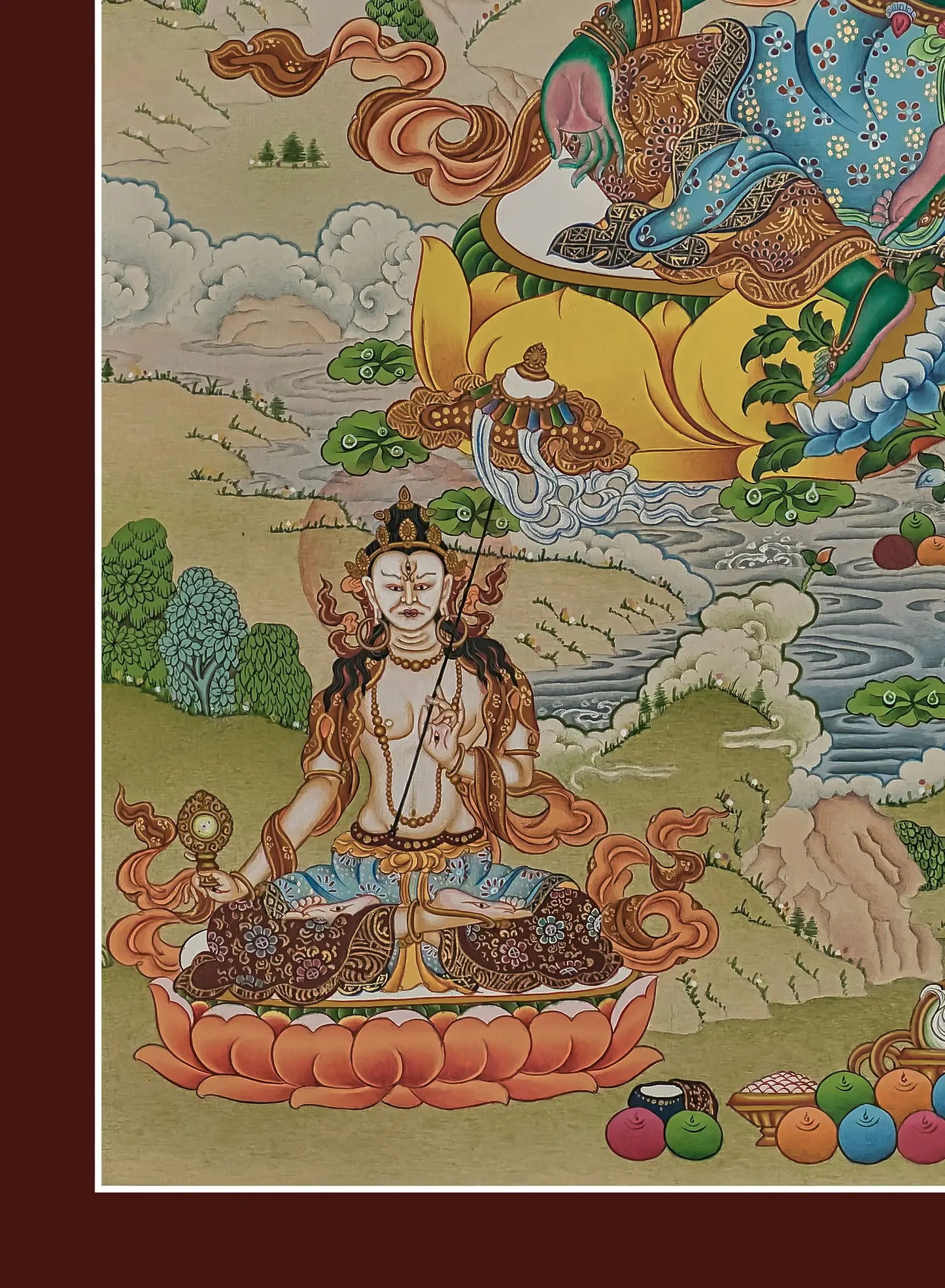 Green Tara Thangka