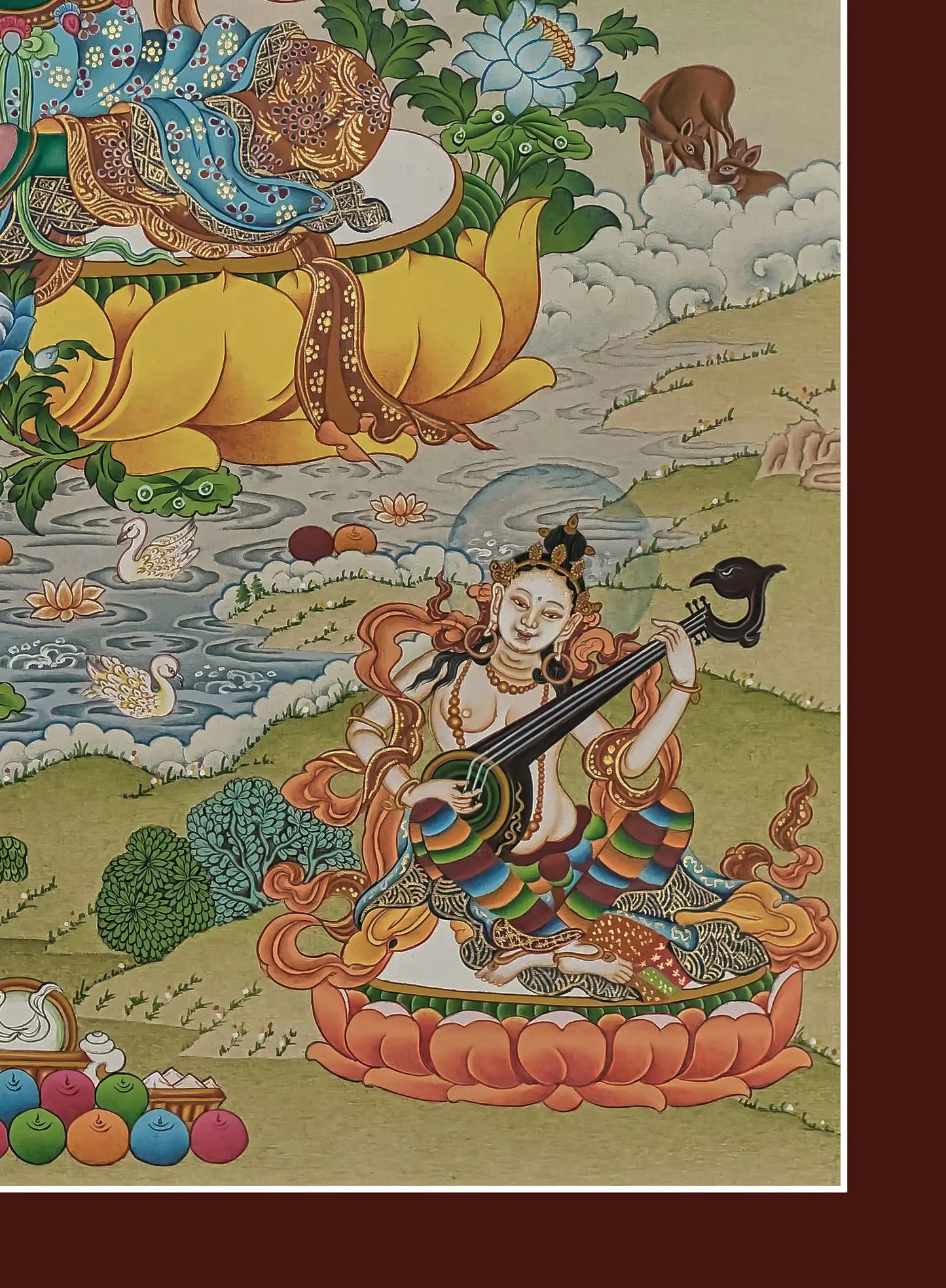 Green Tara Thangka