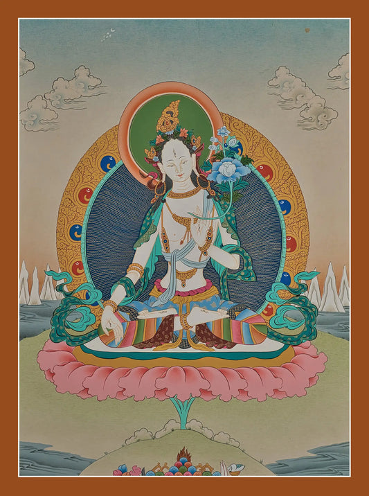 White Tara Thangka