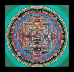 Kalachakra Mandala (In Green)
