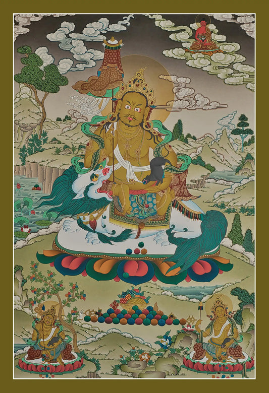 Jambhala God Thangka