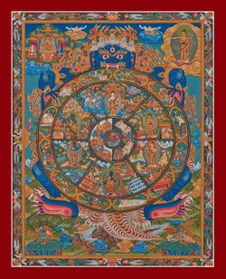 Buddha Mandala - (16" * 19")