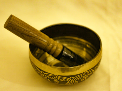 Infinite Knot Engraved Singing Bowl