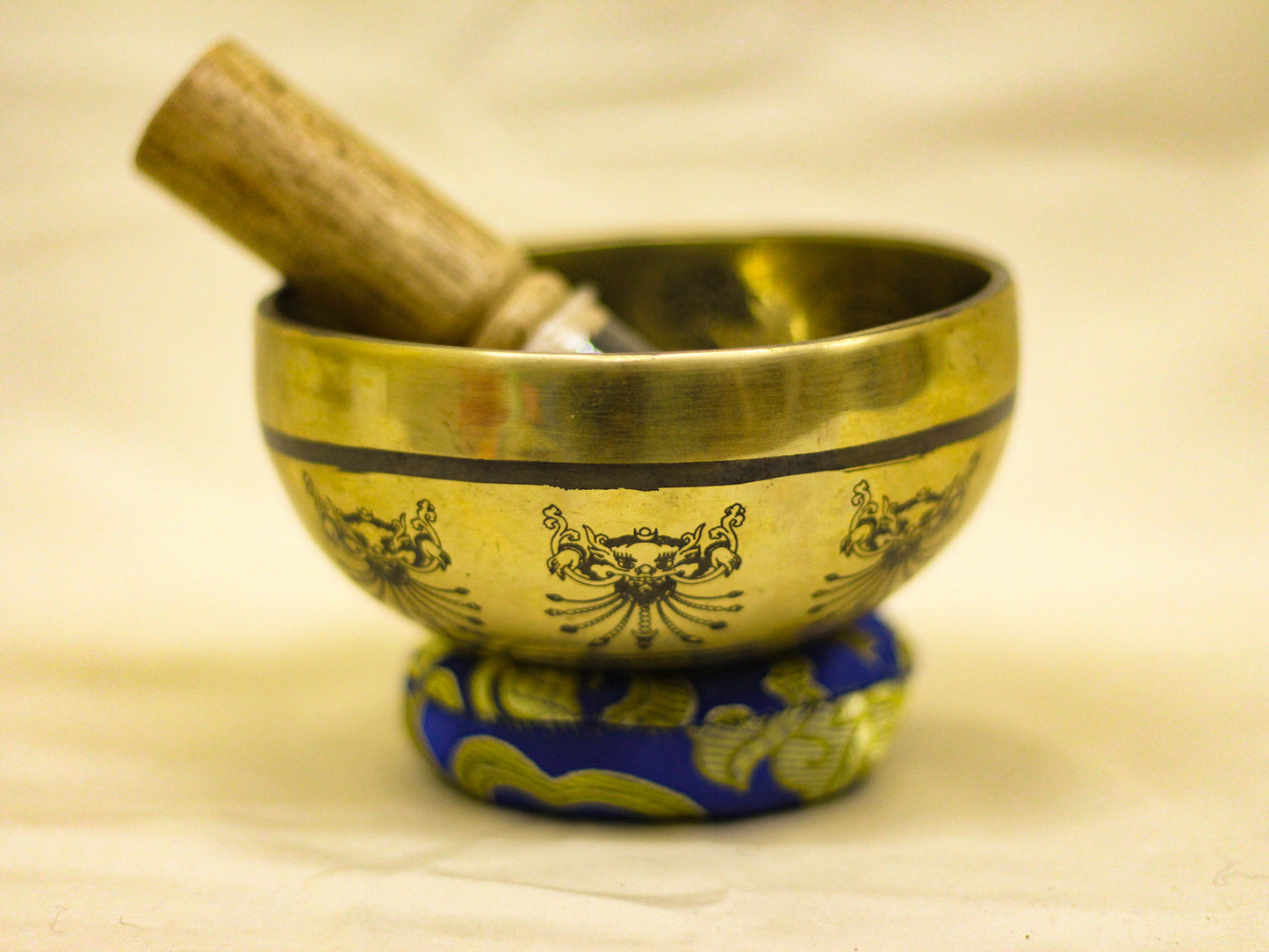 Ganesh Engraved Singing Bowl