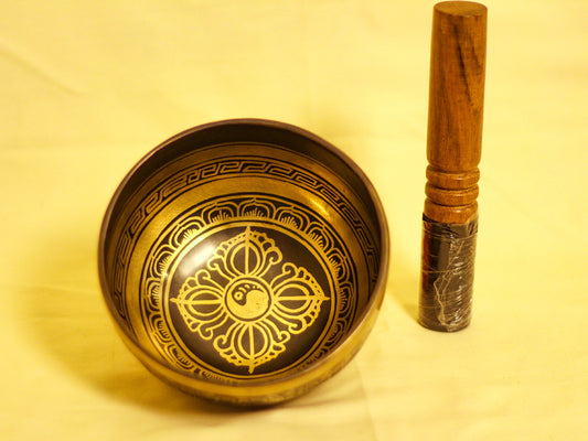 Good Luck Engraved Singing Bowl