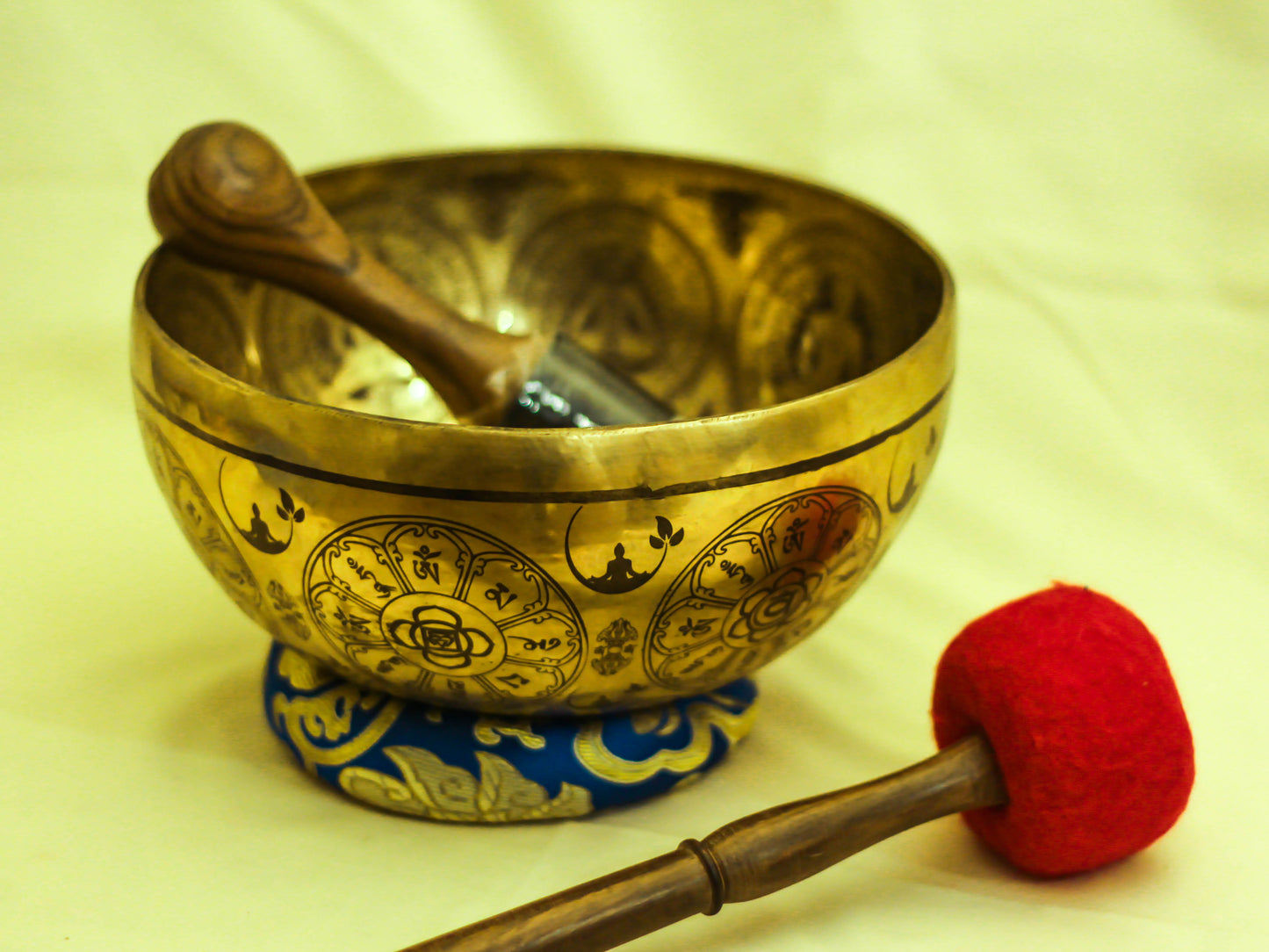 Chakras Engraved Singing Bowl