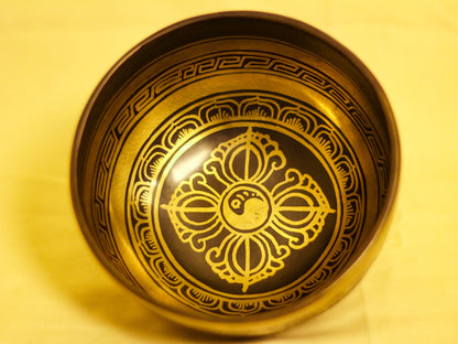 Good Luck Engraved Singing Bowl