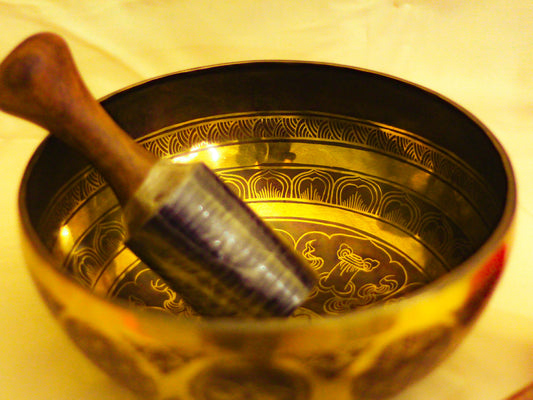 Special Engraved Singing Bowl