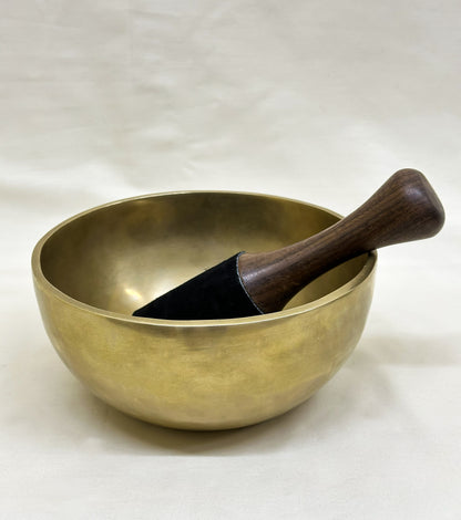Plain Gold Singing Bowl