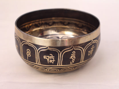 Buddha Eye Engraved Singing Bowl