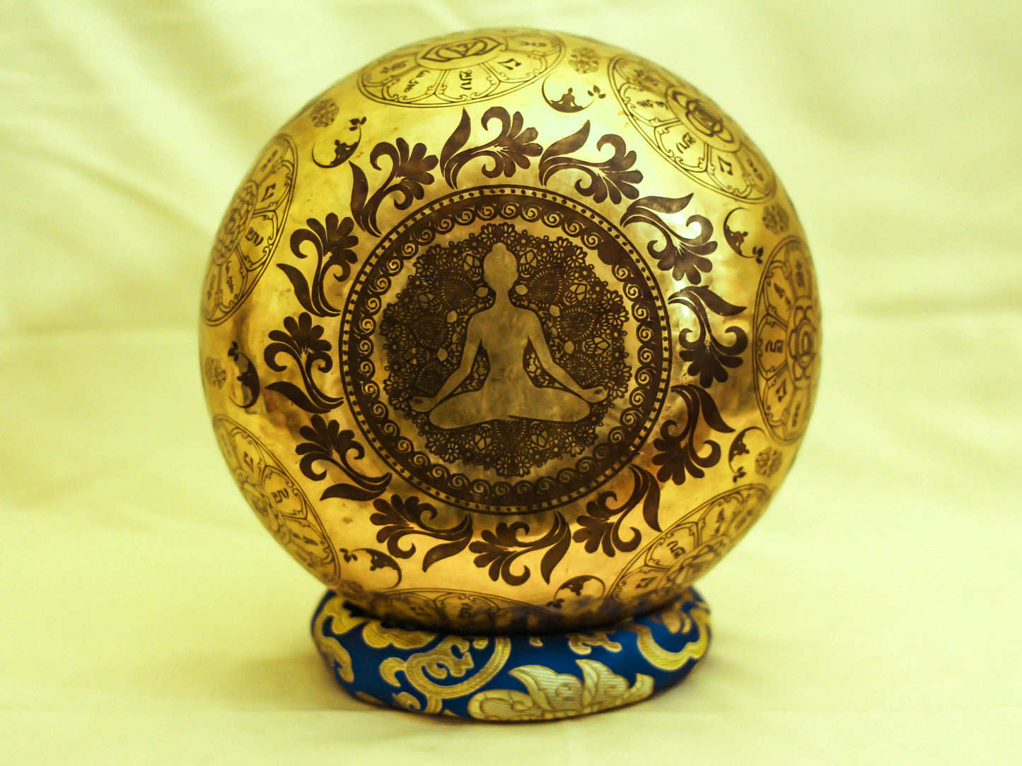 Chakras Engraved Singing Bowl