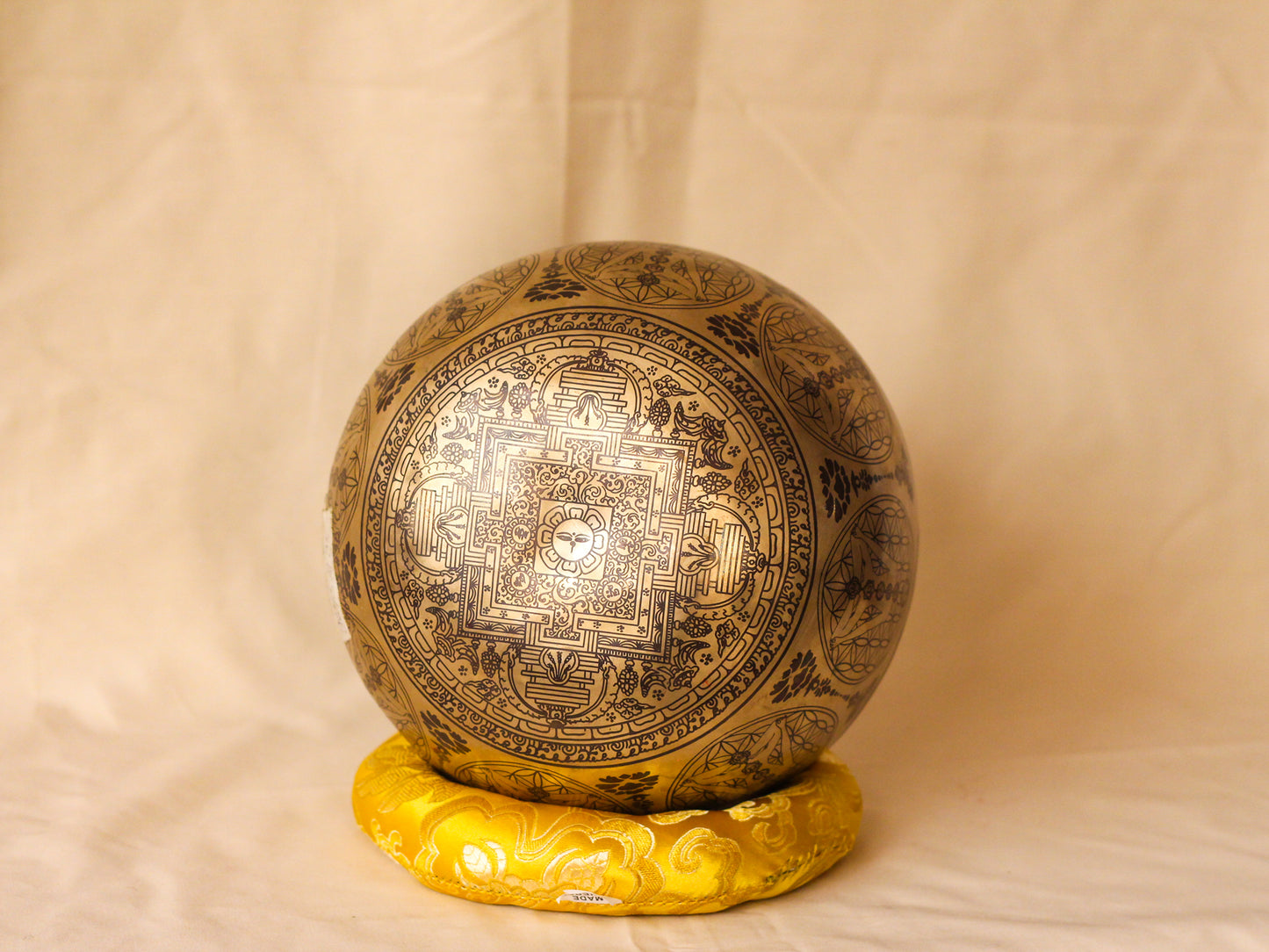 Citipati Engraved Singing Bowl
