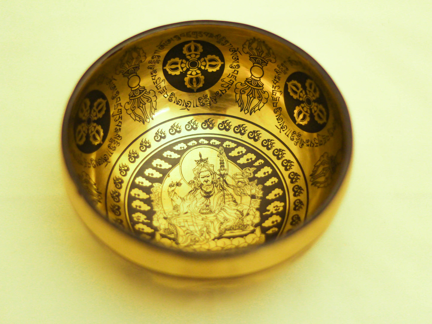 Guru Rinpoche Engraved Singing Bowl