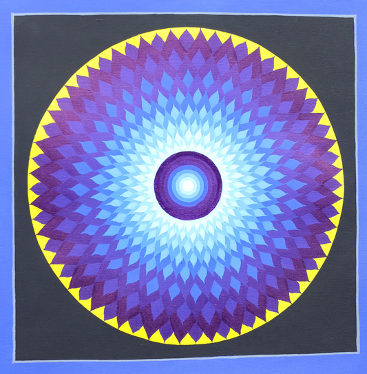 Authentic Lotus Mnadla with Black Background