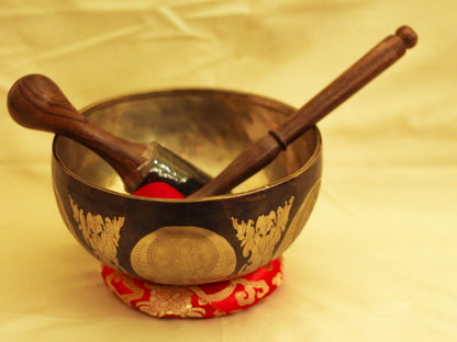 Buddha Engraved Singing Bowl