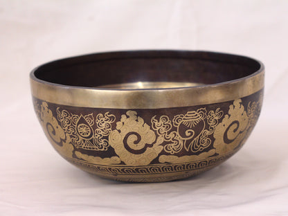Sangkha Engraved Singing Bowl