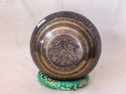 Vajra Engraved Singing Bowl