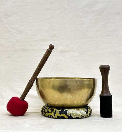 Plain Gold Singing Bowl
