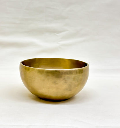 Plain Gold Singing Bowl