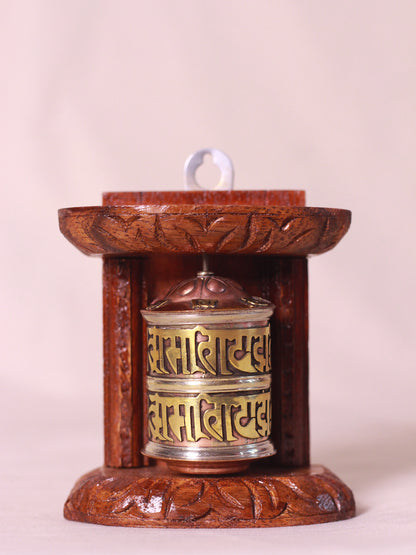 Classic Tibetan Prayer Wheel | Sacred Mantra Detailing