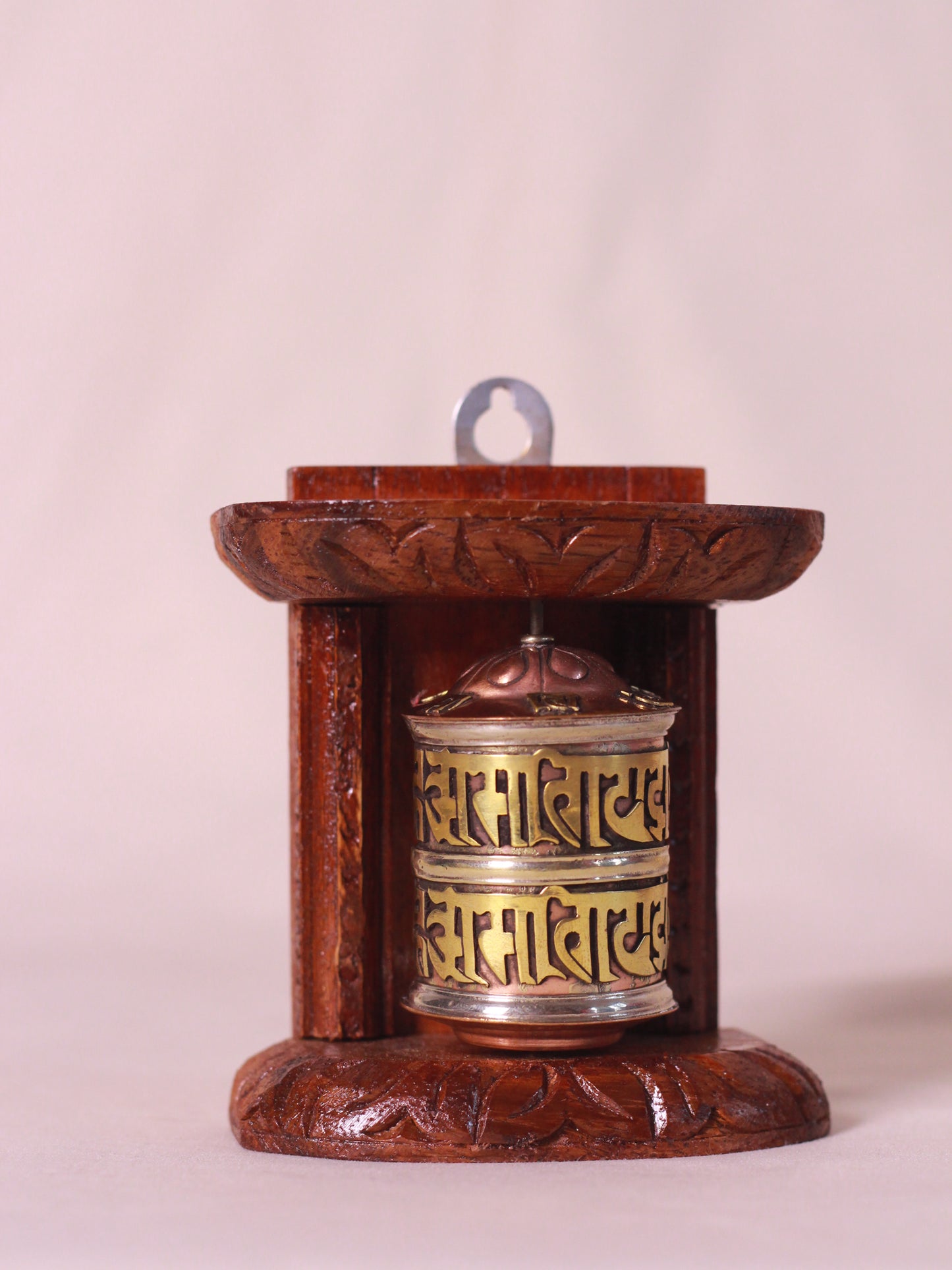 Classic Tibetan Prayer Wheel | Sacred Mantra Detailing