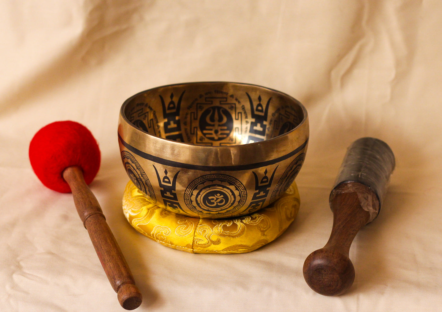 Shiva Engraved Singing Bowl