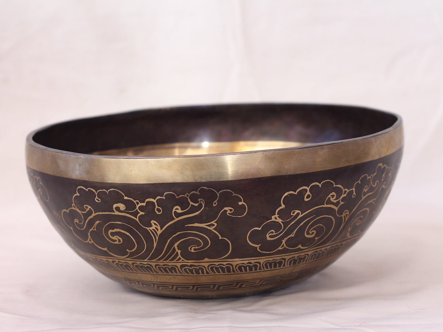 Vajra Engraved Singing Bowl
