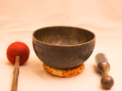 Special Carving Singing Bowl