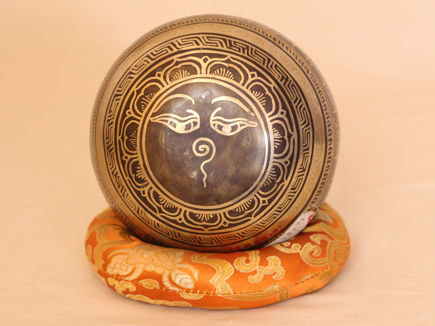 Om Mantra Engraved Singing Bowl