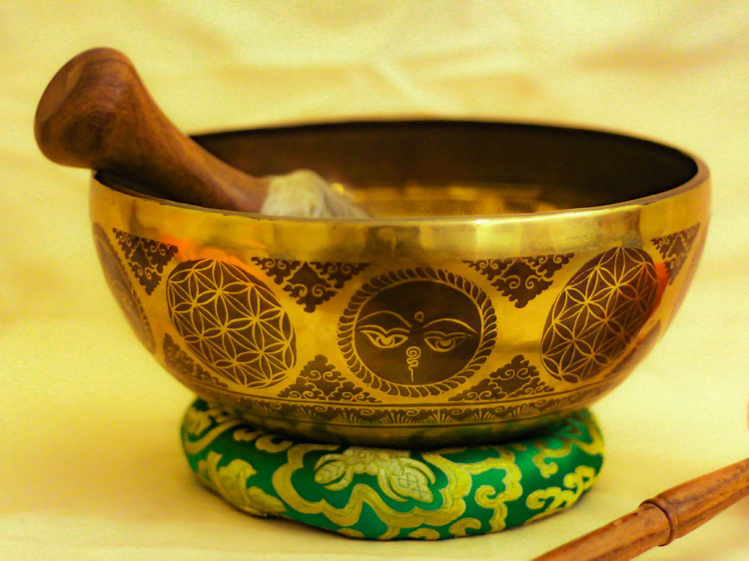 Special Engraved Singing Bowl
