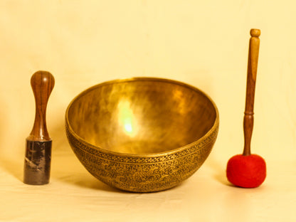 Special Carving Singing Bowl